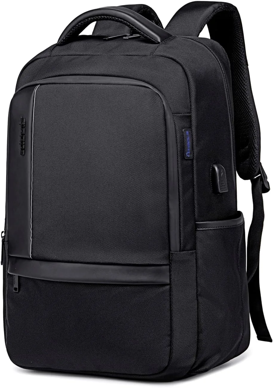 arctic hunter Anti-Theft Backpack Waterproof Backpack Laptop Backpack up to 15.6 Inches with USB Port and Headphone Port, Multiple Compartments Padded Backrest B00120