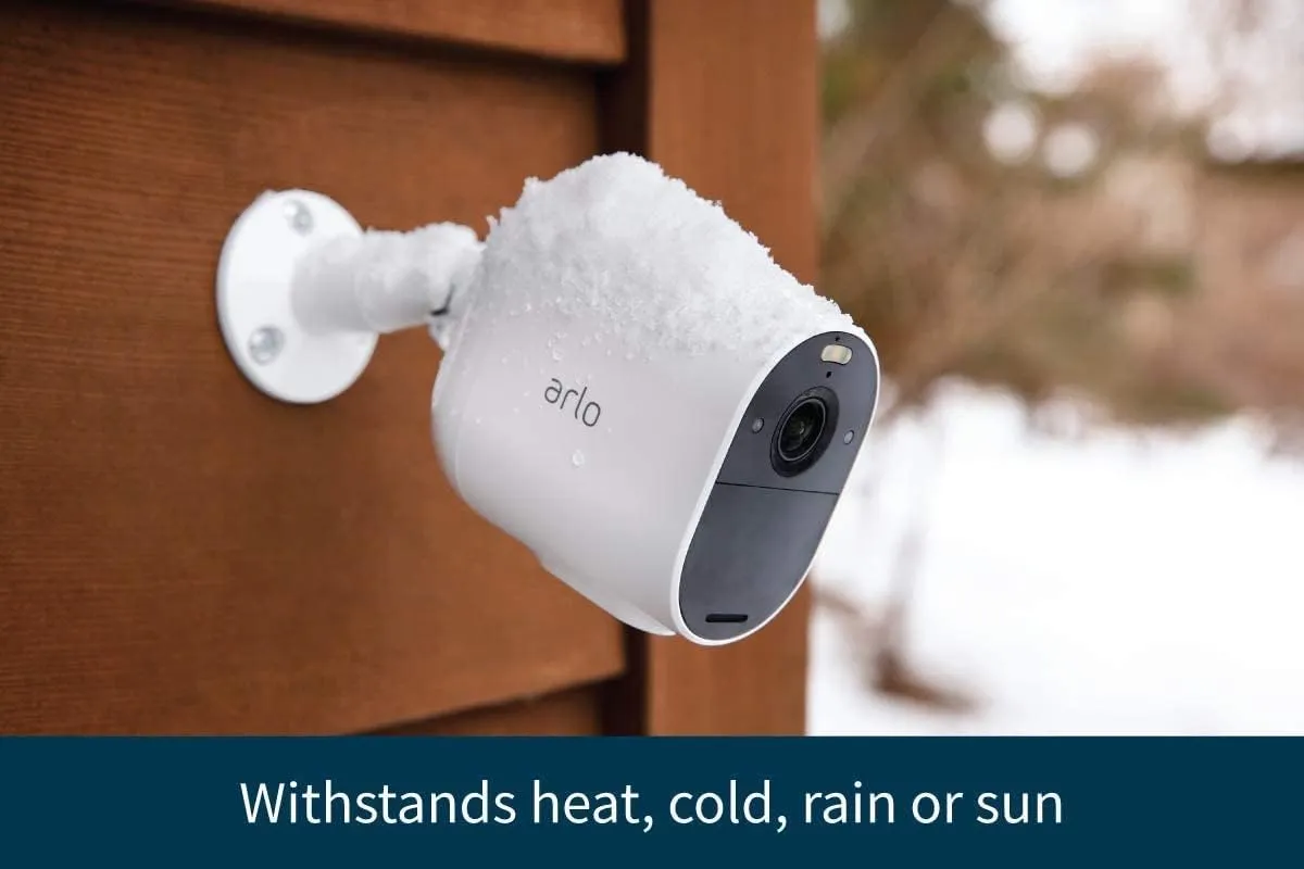 ARLO Arlo VMC2030-100NAR Essential Spotlight Wireless 1080p Camera - White, Motion Only (Renewed)