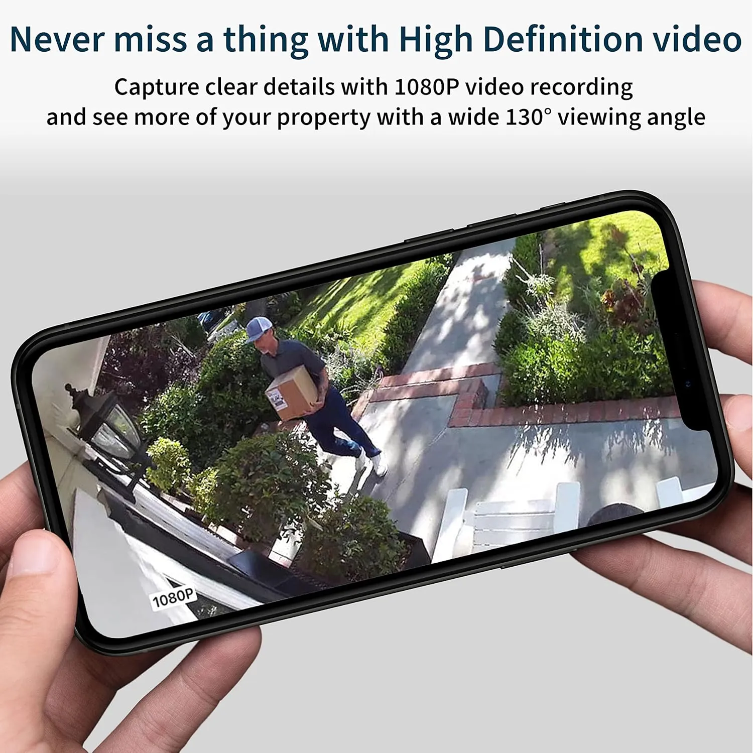 Arlo Essential Spotlight Camera - 3 Pack - Wireless Security, 1080p Video, Color Night Vision, 2 Way Audio, Wire-Free, Direct to WiFi No Hub Needed, Works with Alexa,Motion Sensor, White - VMC2330