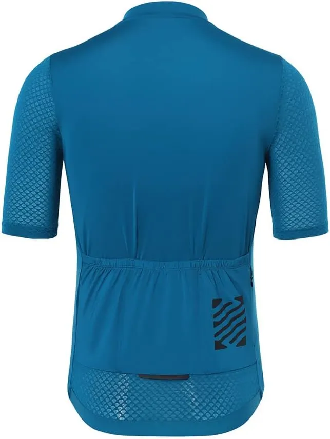 ARSUXEO Pro Cycling Jersey Men Short Sleeves Ultra-Light Road Bike Jersey Cycling Biking Bicycle Shirt