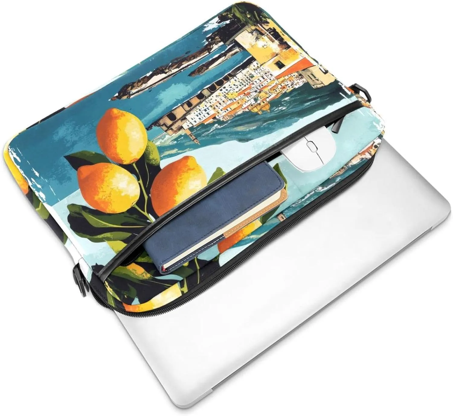 Art Space Galaxy Nebula Starry Laptop Bag Case Computer Sleeve Shoulder Messenger Bag for Work School