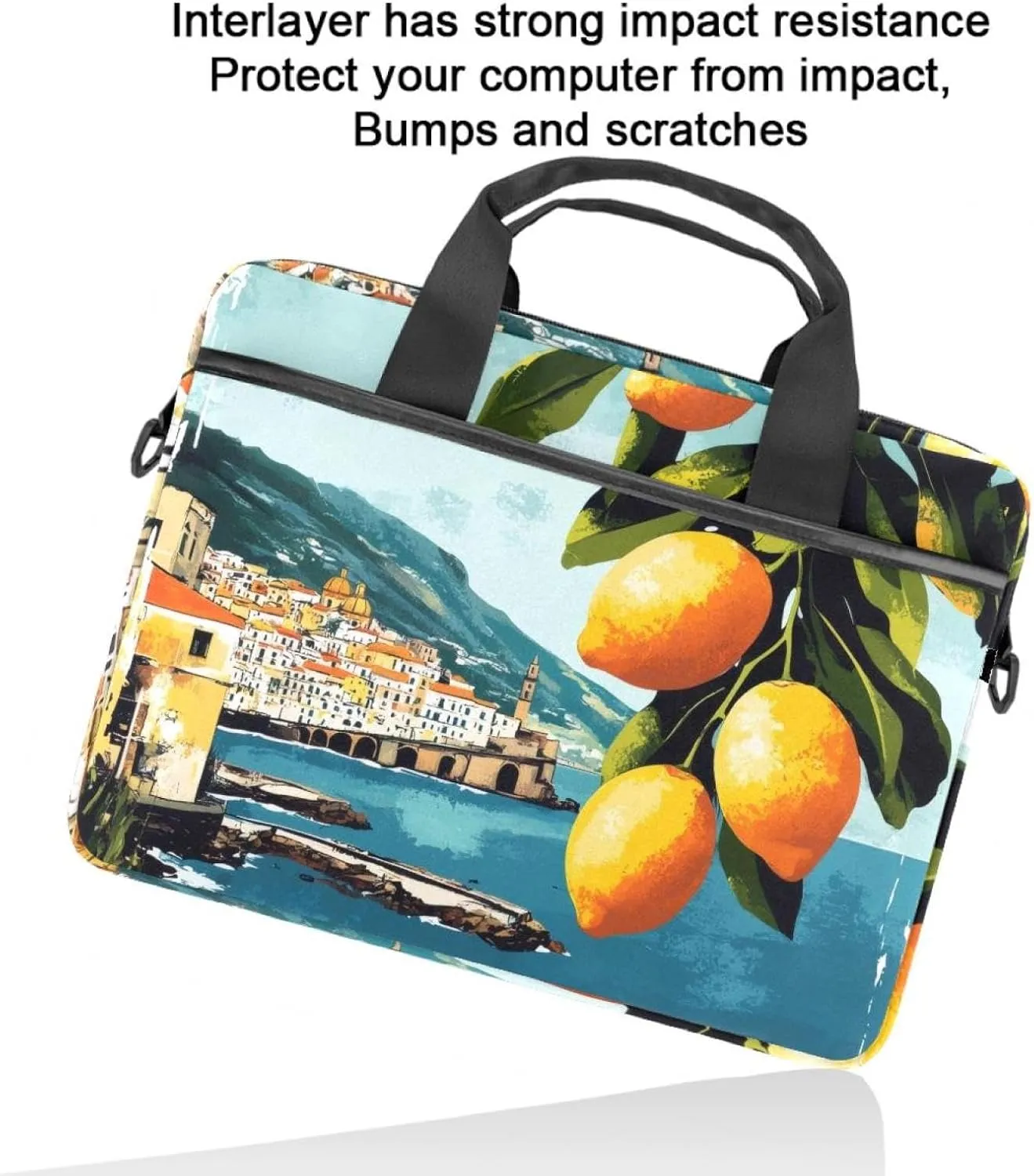 Art Space Galaxy Nebula Starry Laptop Bag Case Computer Sleeve Shoulder Messenger Bag for Work School