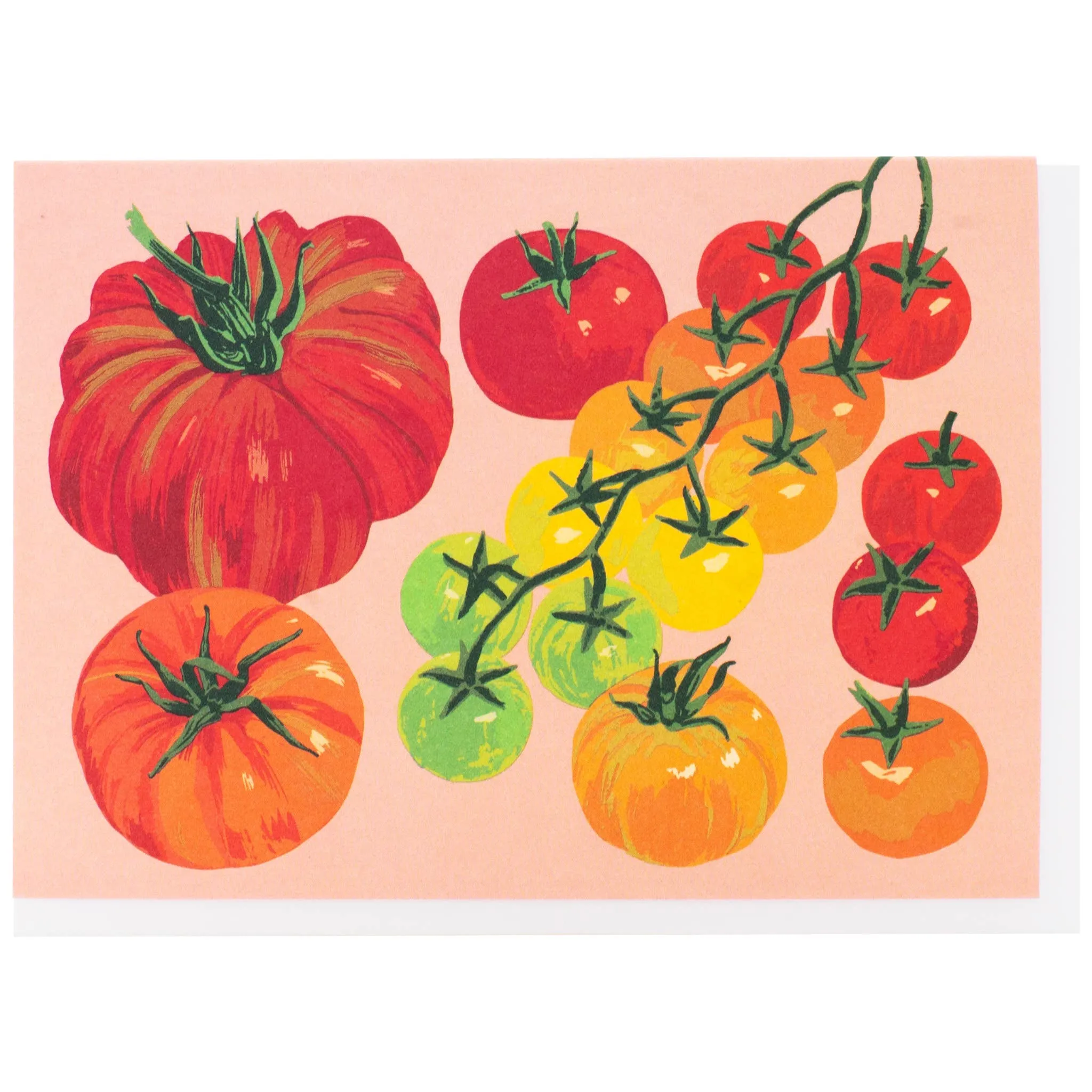 Assorted Fruits & Veggies Note Card Set