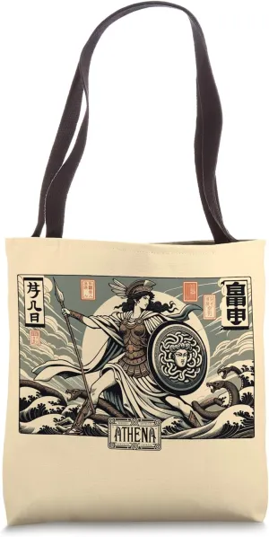 Athena the Greek goddess of Wisdom Tote Bag