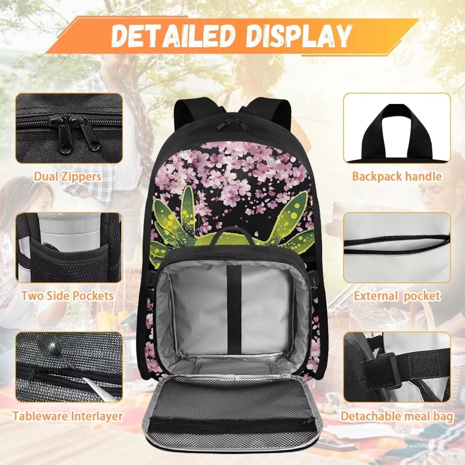 Axolotl Backpack Purse for Girls Pink Axolotl School Backpack with Lunch Bag for Kids 8-10 Kids Book Bag with Lunchbox 2 IN 1 School Bag and Lunch Box Set Cute Bookbag for 5th Grade Girls