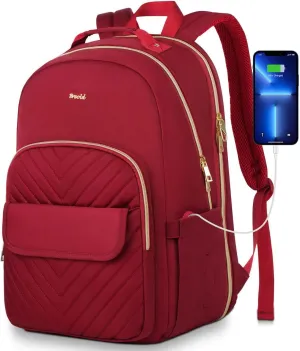 Backpack for Women Teacher Bag Girls School Bookbags for Middle School University,Laptop Backpack Work Backpack for Personal Essentials