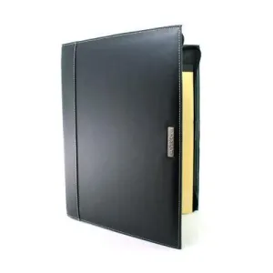 Balmain Millau A4 Black Zipper Portfolio