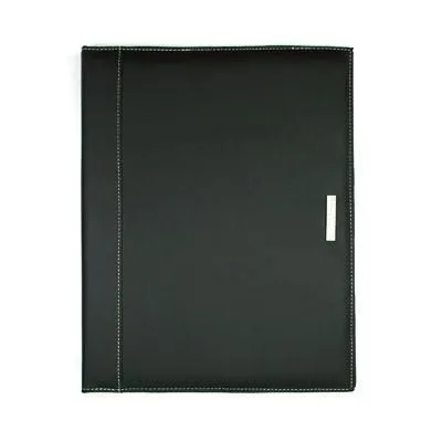 Balmain Millau A4 Black Zipper Portfolio
