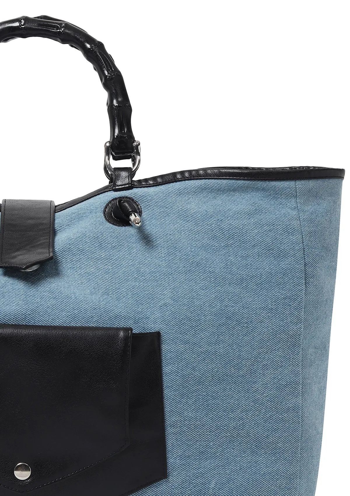 BAMB BLACK DENIM BAG