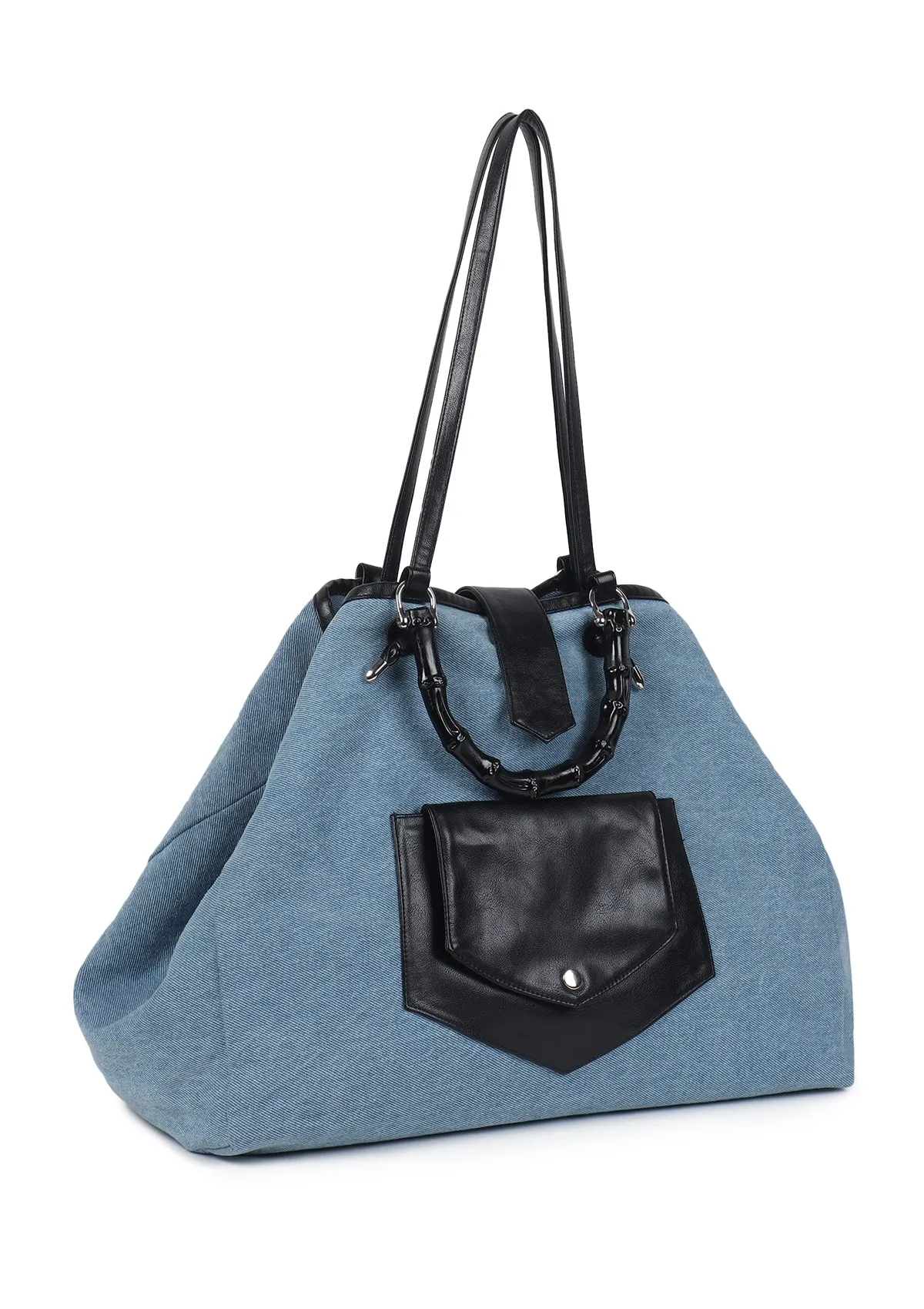 BAMB BLACK DENIM BAG