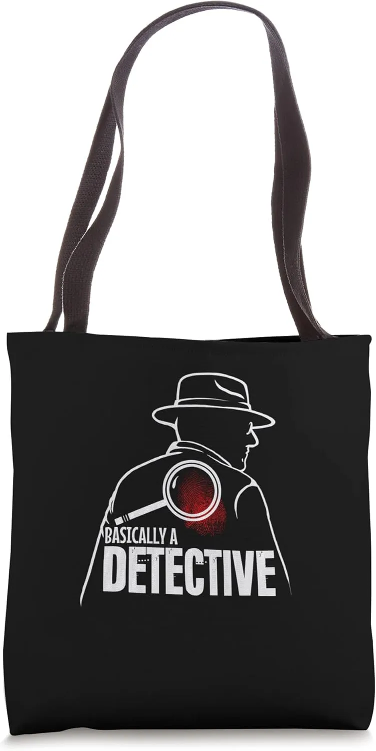 Basically a Detective Tote Bag