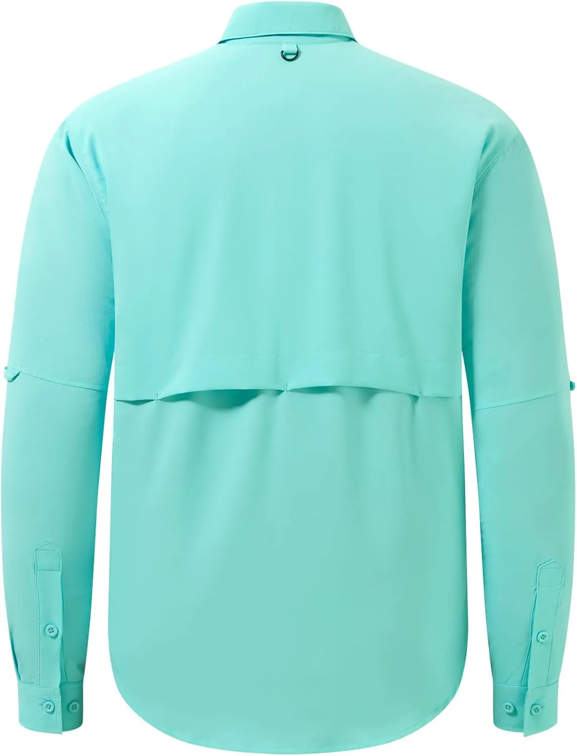 BASSDASH Men's Performance Fishing Hiking Shirt UPF 50 Button Down Long Sleeve Quick Dry FS21M