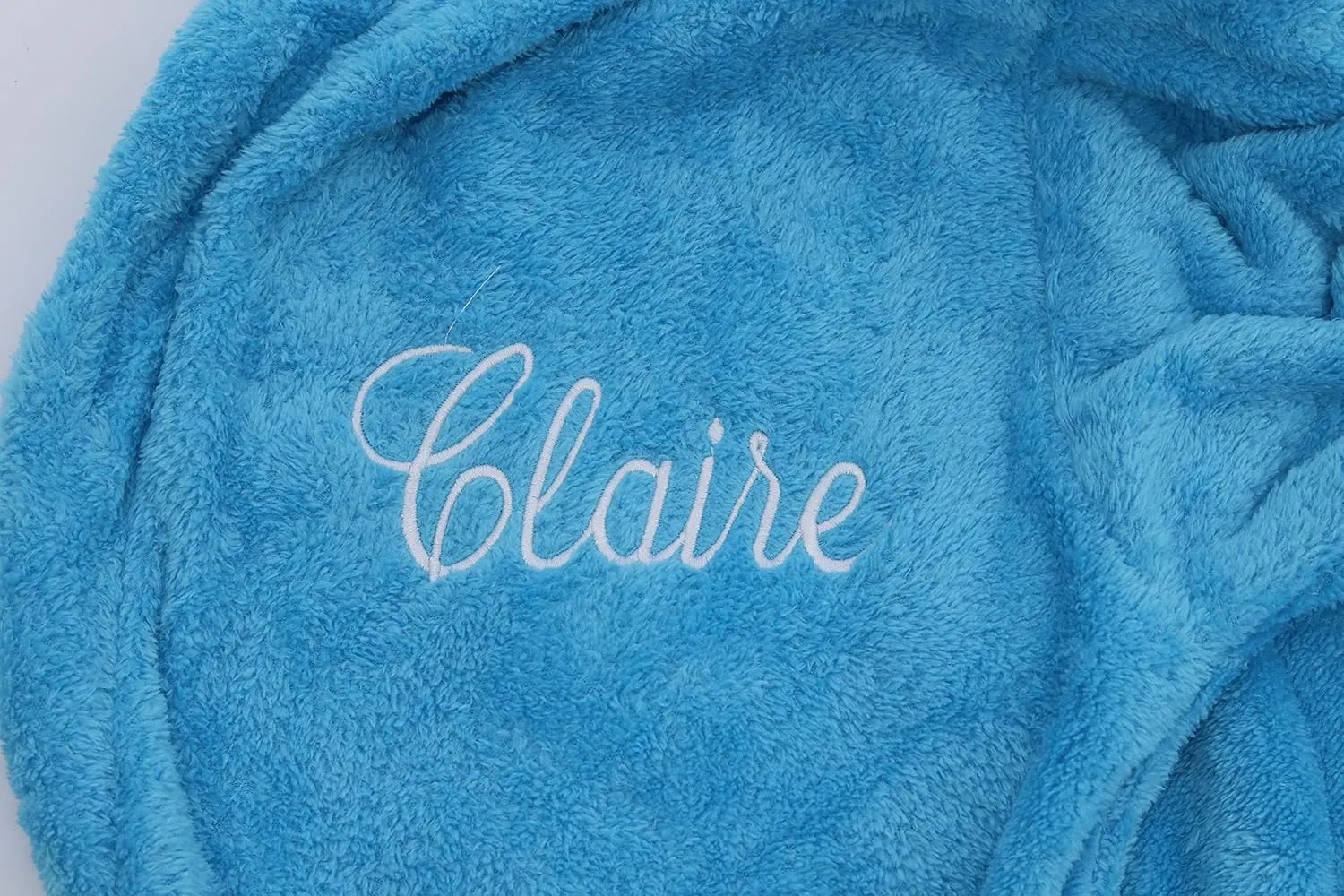 BC BARE COTTON Personalized Name Custom Kids Microfiber Fleece Robe