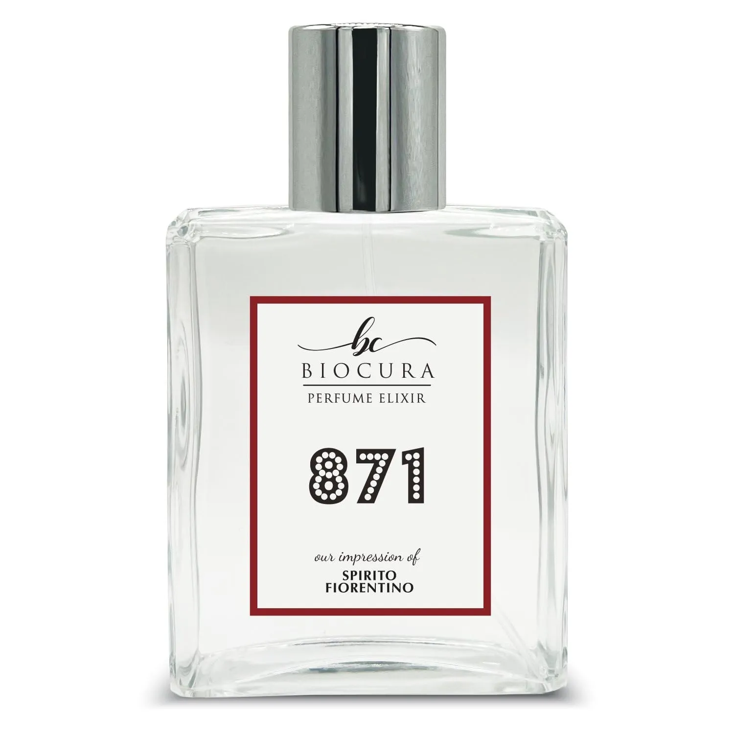 BC Perfume 871 Inspired by Spirito Fiorentino For Women & Men Fragrance Dupes Eau de Parfum Bottle 3.4 Fl Oz/100ml