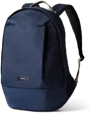 Bellroy Classic Backpack, Second Edition (Unisex Everyday Backpack, Fits 15 Inch Laptop, 20 Liter Capacity, Water-resistant Woven Fabric, Slim Design) - Navy