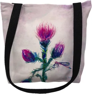 Betsy Drake Thistle Medium Tote Bag 16x16