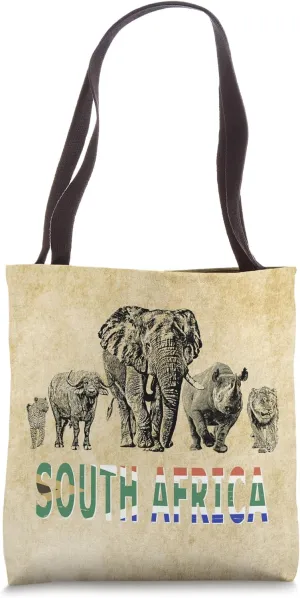 Big Five South African Pride Tote Bag