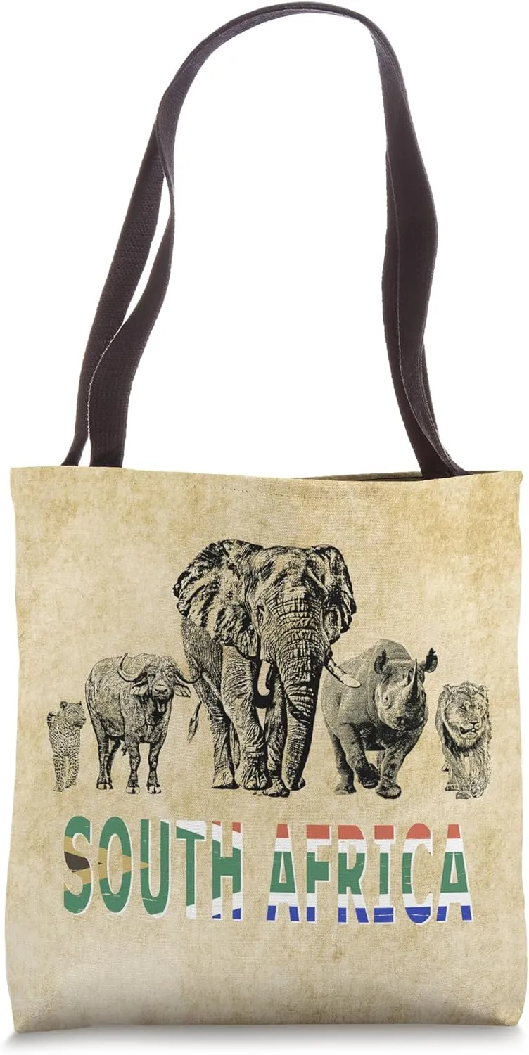 Big Five South African Pride Tote Bag