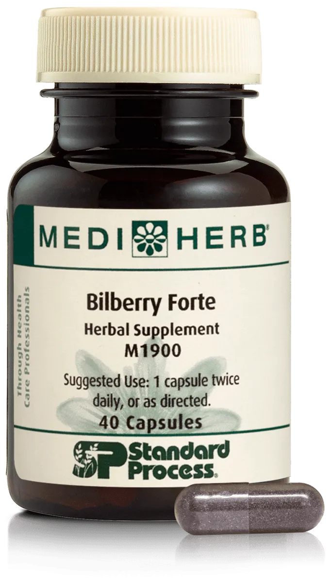 Bilberry Forte, 40 Capsules