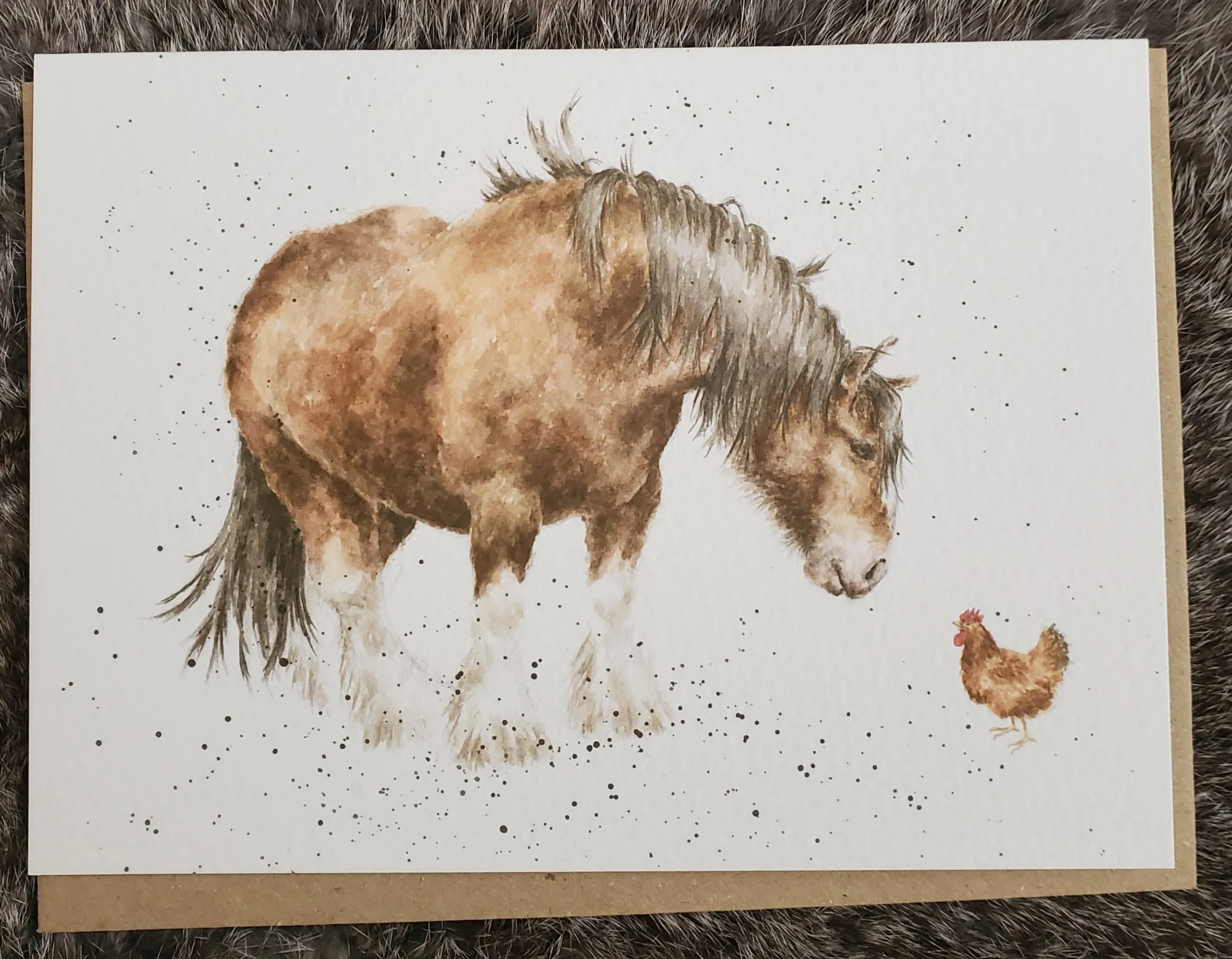 Blank Country Theme Greeting Cards