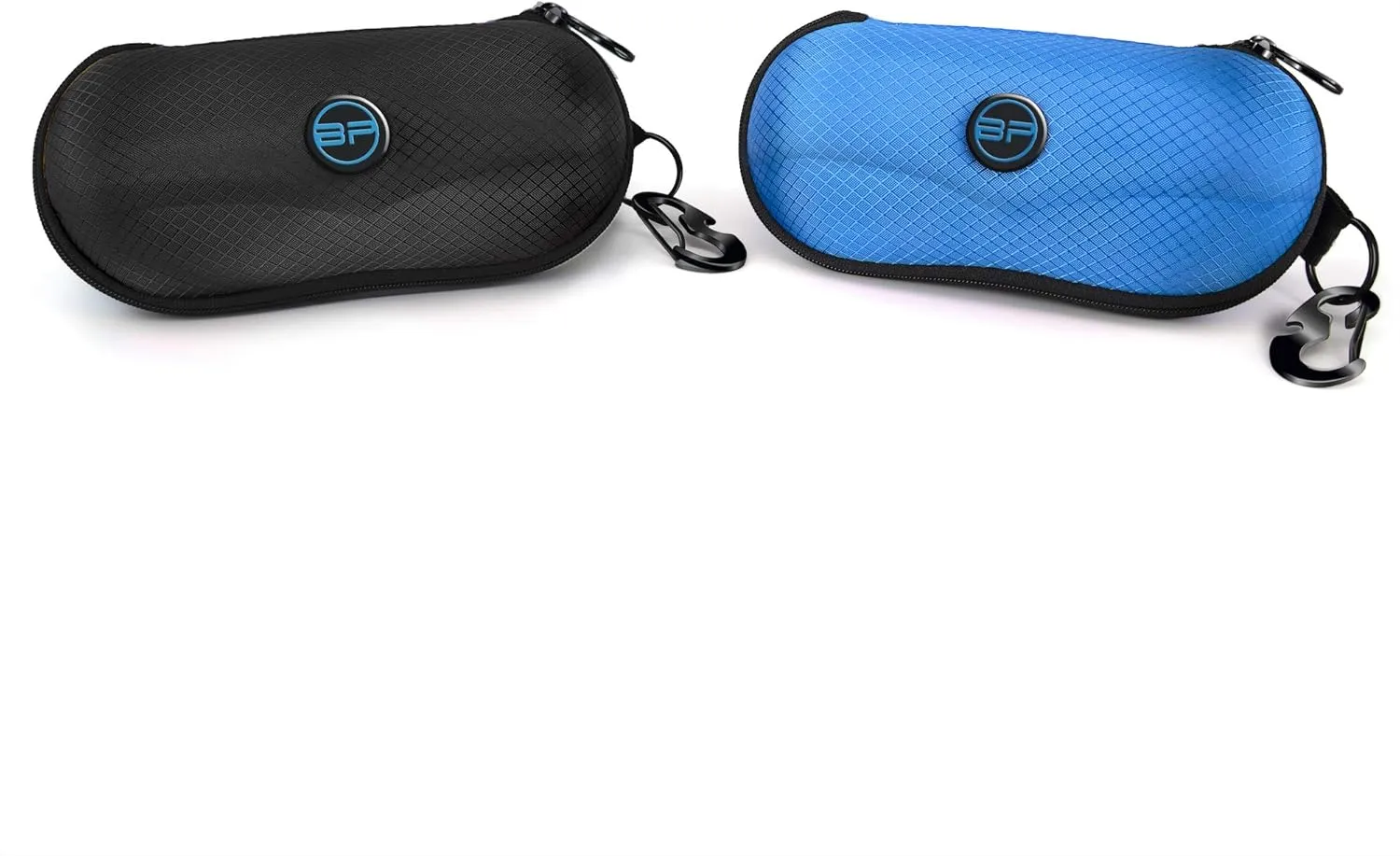 BLUPOND Sunglasses Case Semi Hard EVA Shell with Metal Hanging Hook Belt Clip Sun Glasses Storage