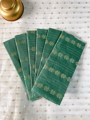 Boho Green Money Envelope