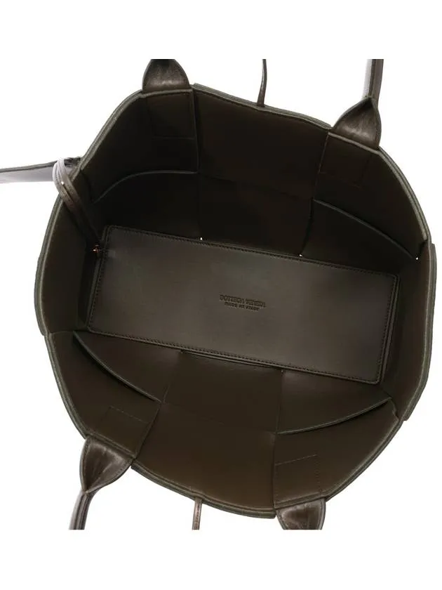 Bottega Veneta Arco Intrecciato Small Tote Bag Brown