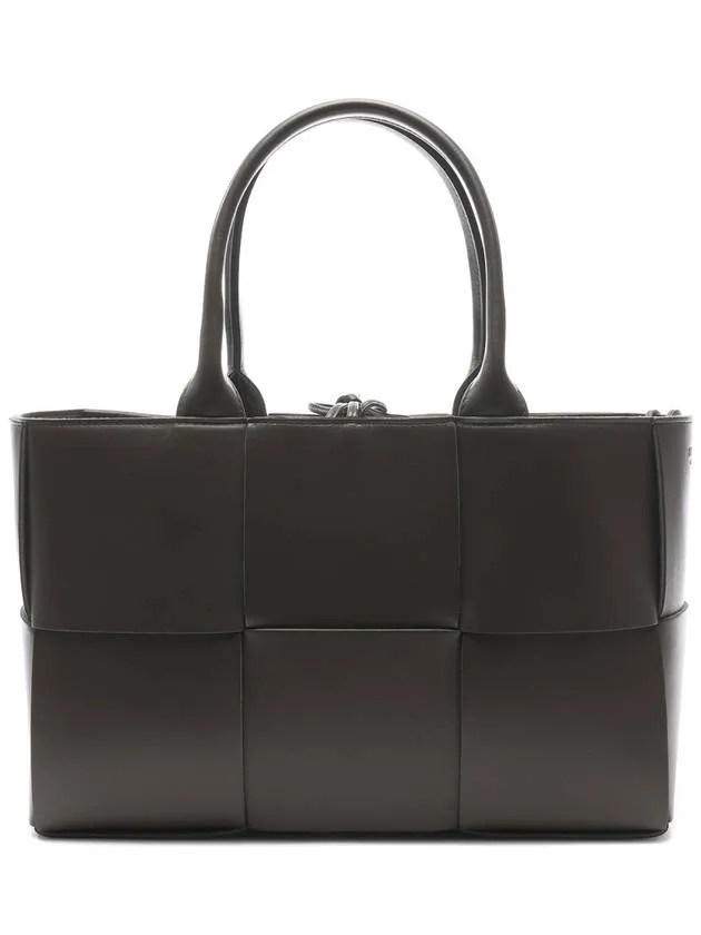 Bottega Veneta Arco Intrecciato Small Tote Bag Brown