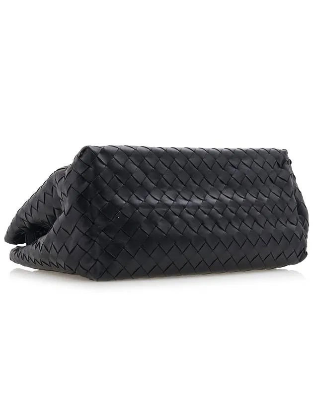 Bottega Veneta Intrecciato Large Top Handle Tote Bag Black
