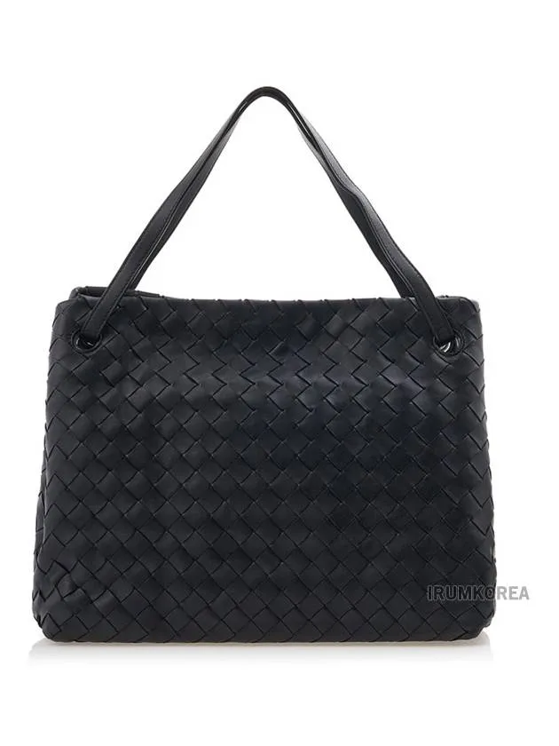 Bottega Veneta Intrecciato Large Top Handle Tote Bag Black