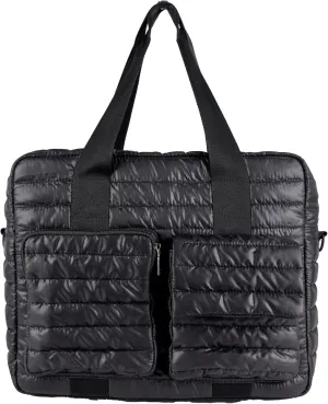 Brand Charter Quilted Travel Tote