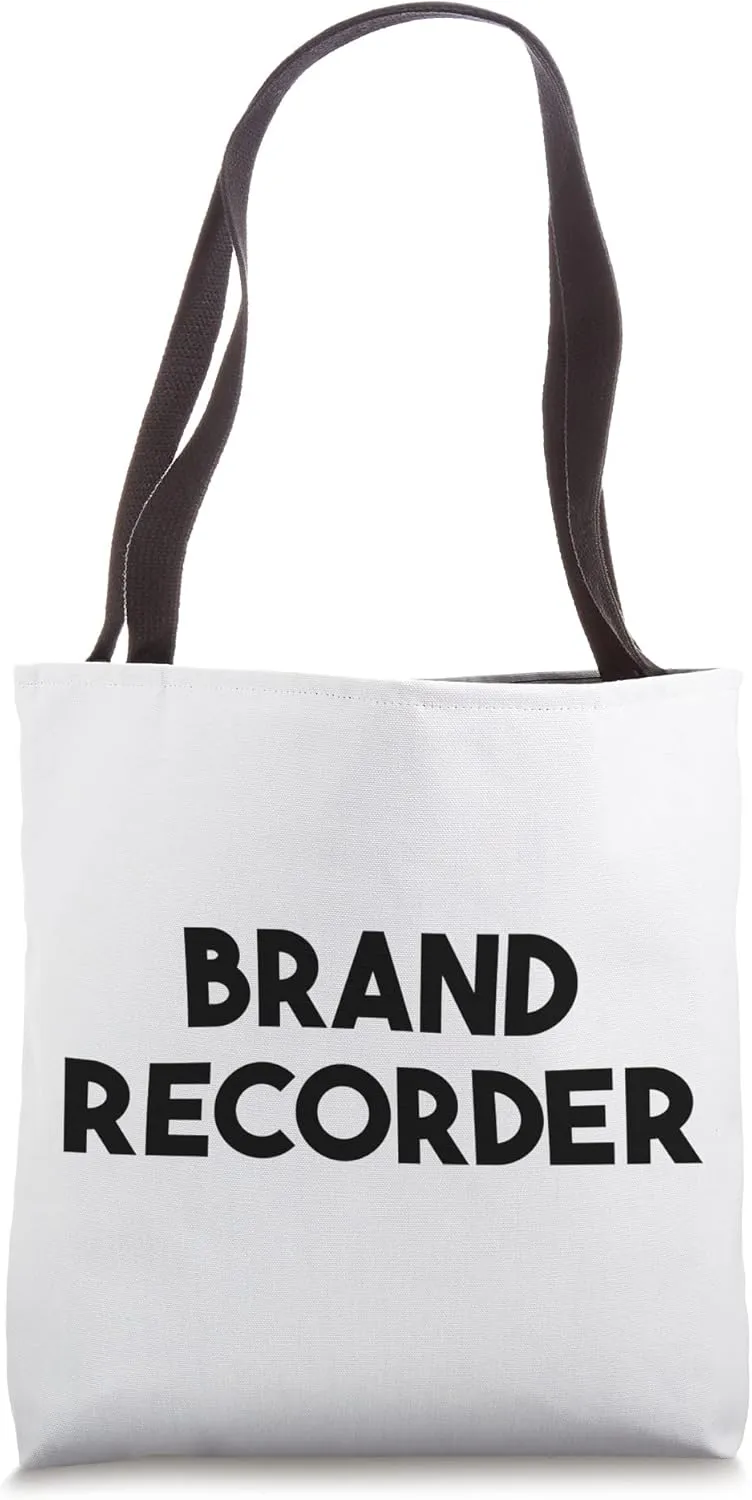 Brand Recorder Tote Bag