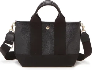 Breath Scotchgrain Neo Leather Mini Tote Bag with Shoulder S