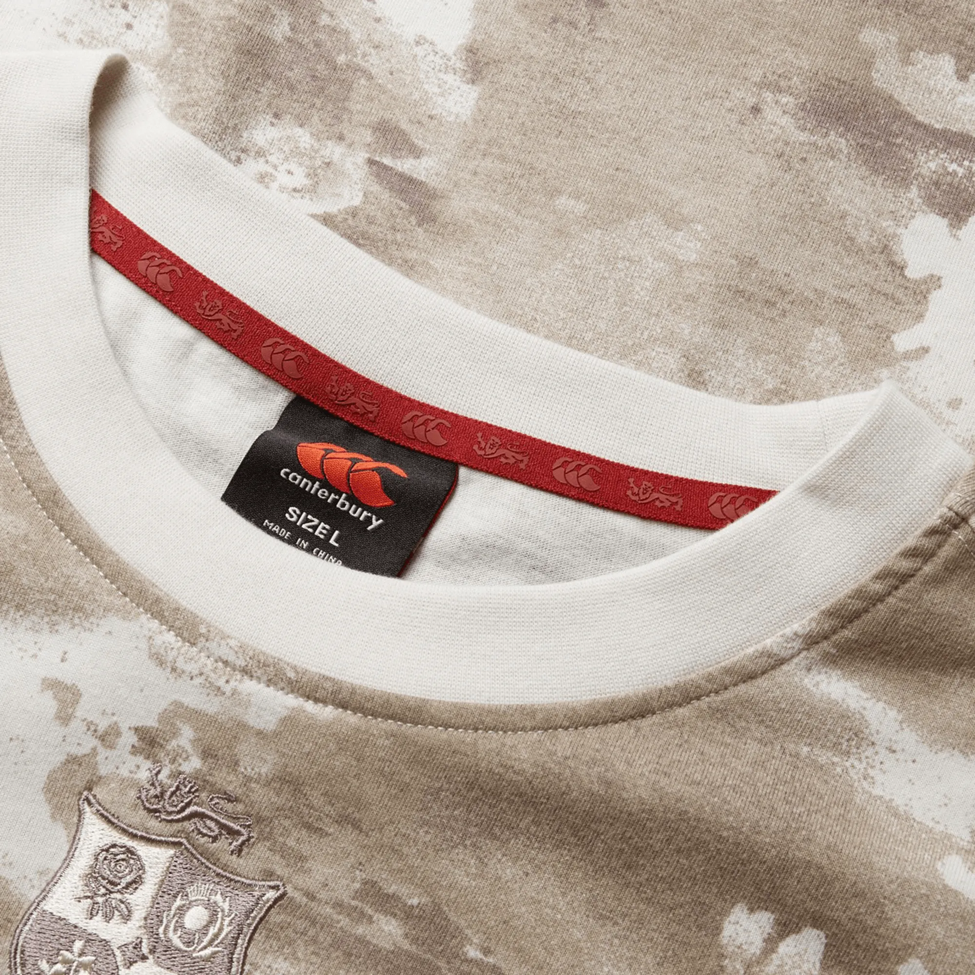 British & Irish Lions 2025 Camo Tee by Canterbury
