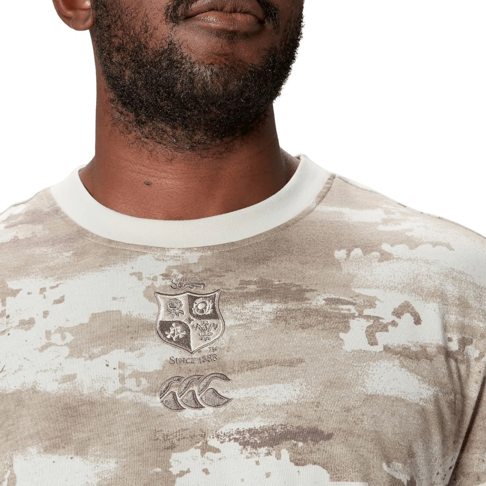 British & Irish Lions 2025 Camo Tee by Canterbury