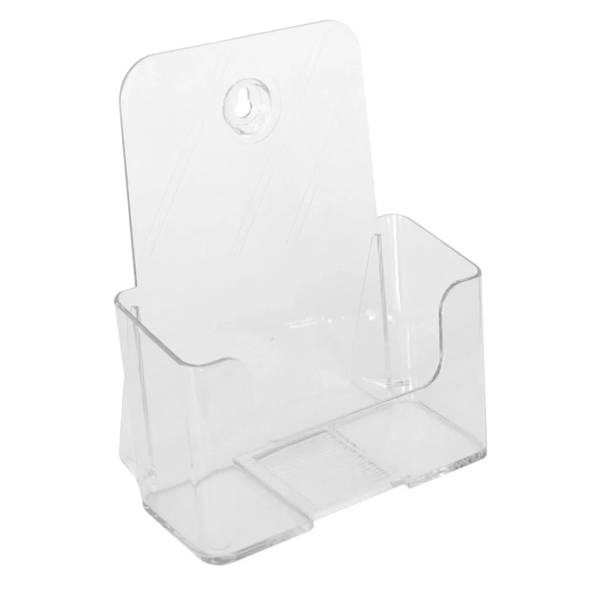Brochure & Pamphlet Holder | 6-1/4" Wide Material | Clear