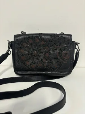 BRUNELLO CUCINELLI brown leather beaded bag