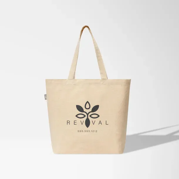 Budget 5 oz. Recycled Cotton Shopper Tote