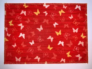 Butterfly on Red