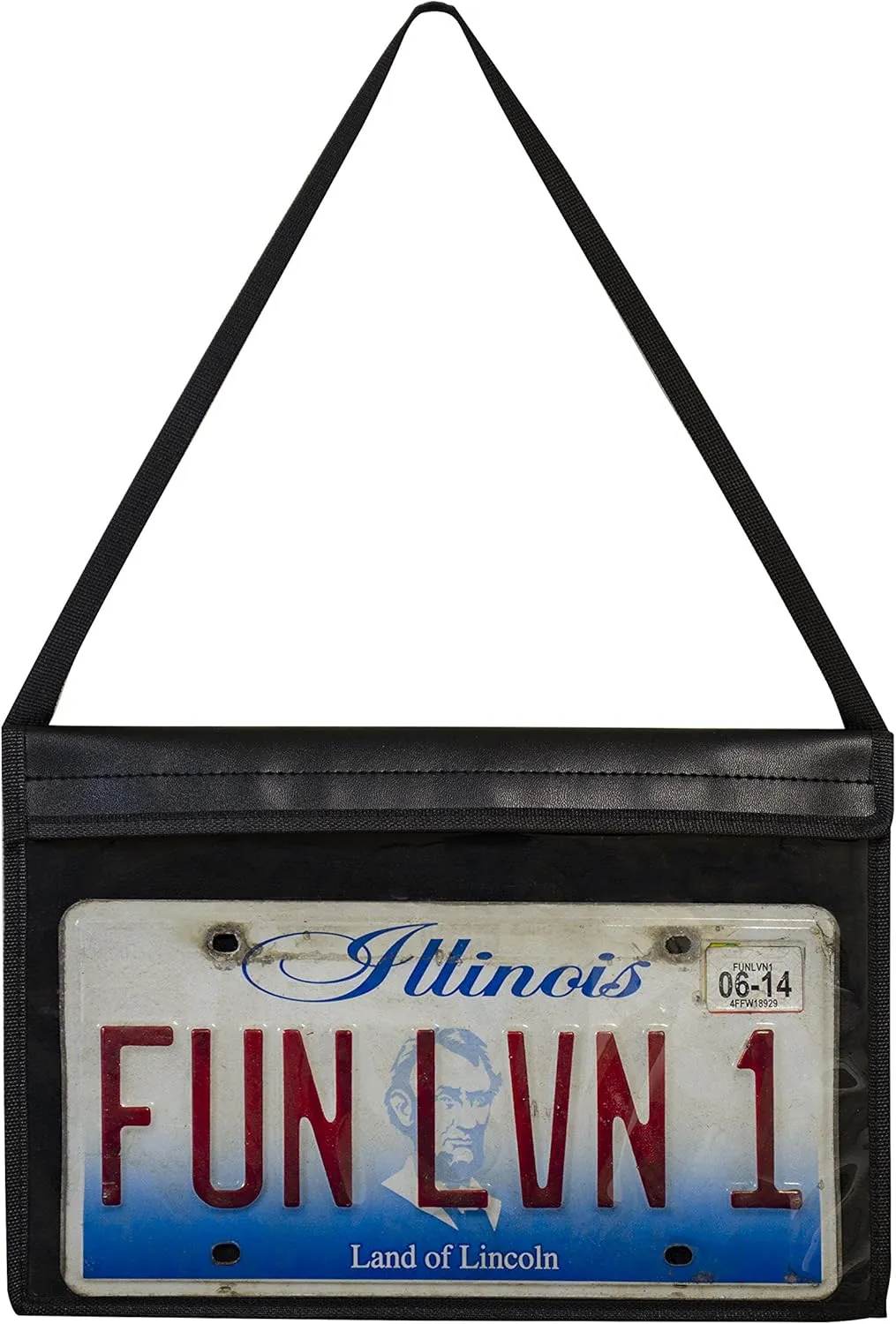 C-Line License Plate Holder with Hanging Strap, Stitched (41902), 4 Count Total