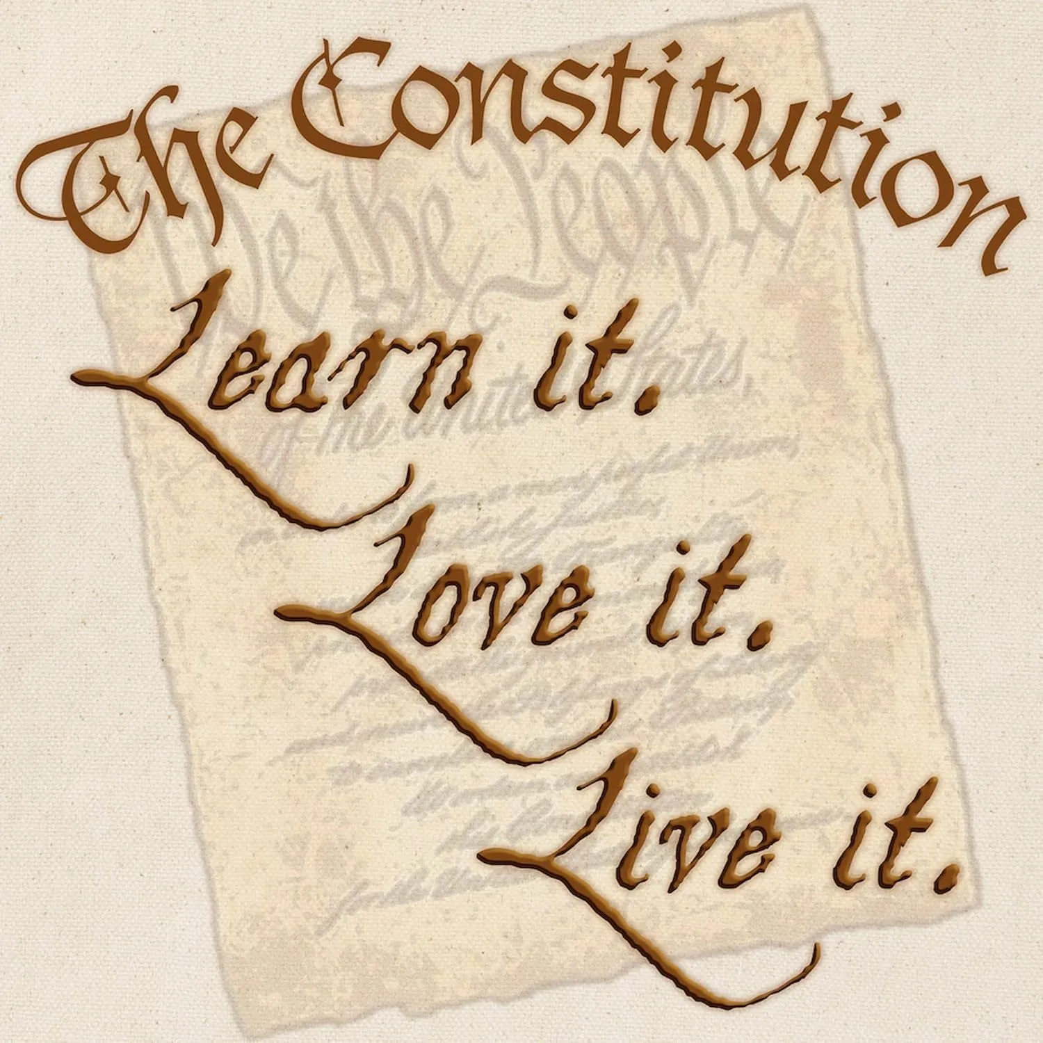 CafePress Conservatives Unite! Tote Bag Natural Canvas Tote Bag, Reusable Shopping Bag