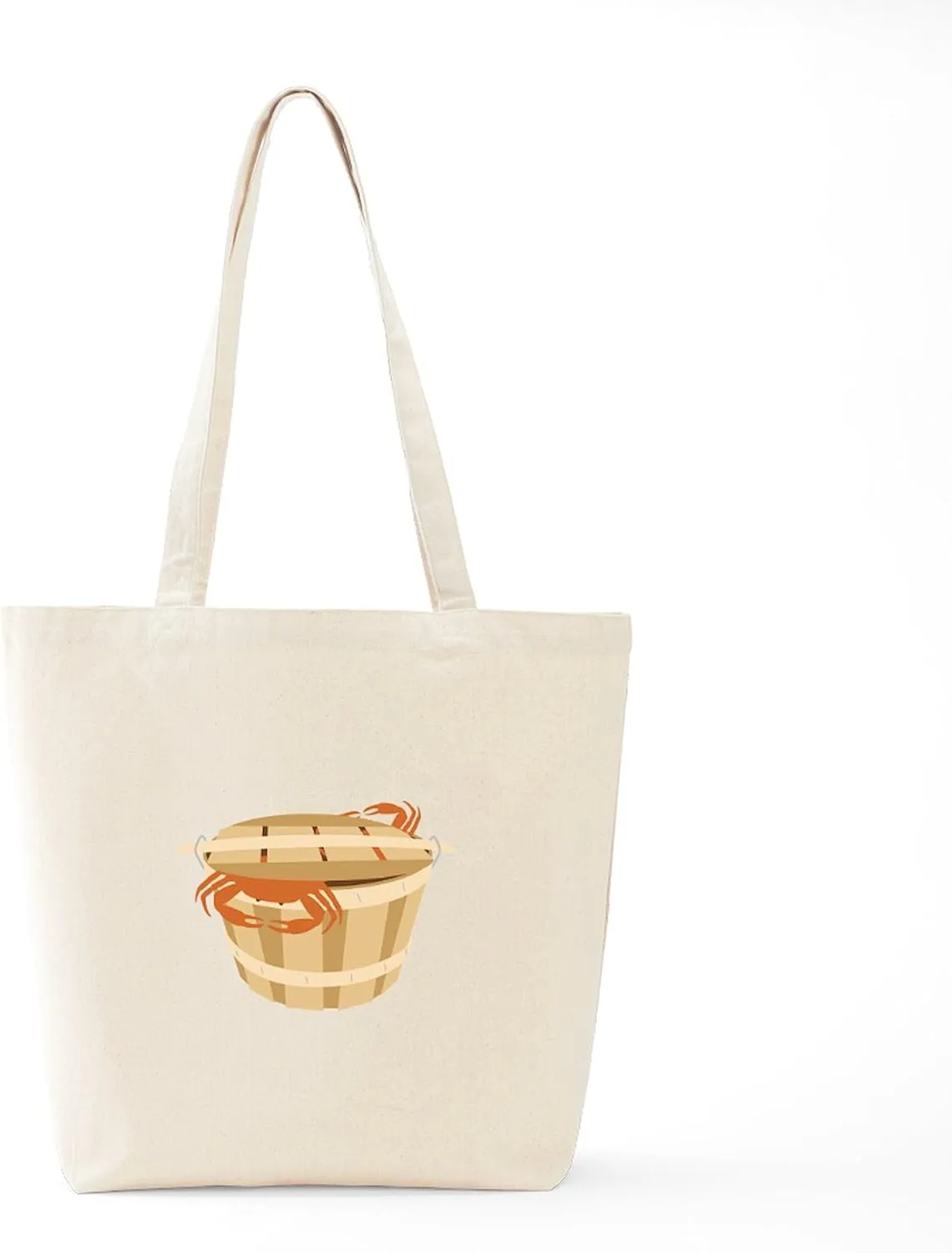 CafePress Maryland Crab Tote Bag Reusable Natural Beige Canvas Shopping Bag
