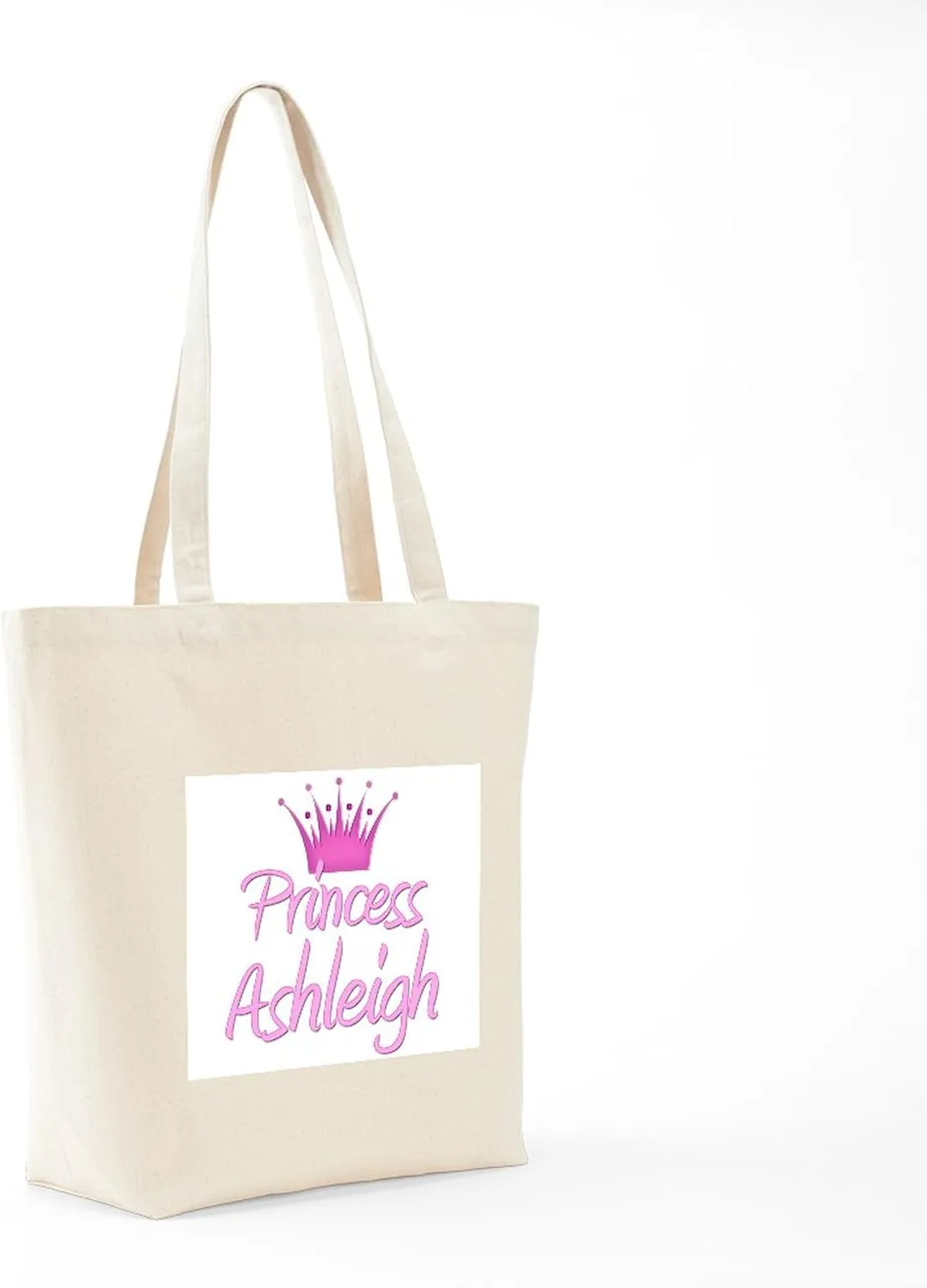 CafePress Princess Ashleigh Tote Bag Natural Canvas Tote Bag, Reusable Shopping Bag