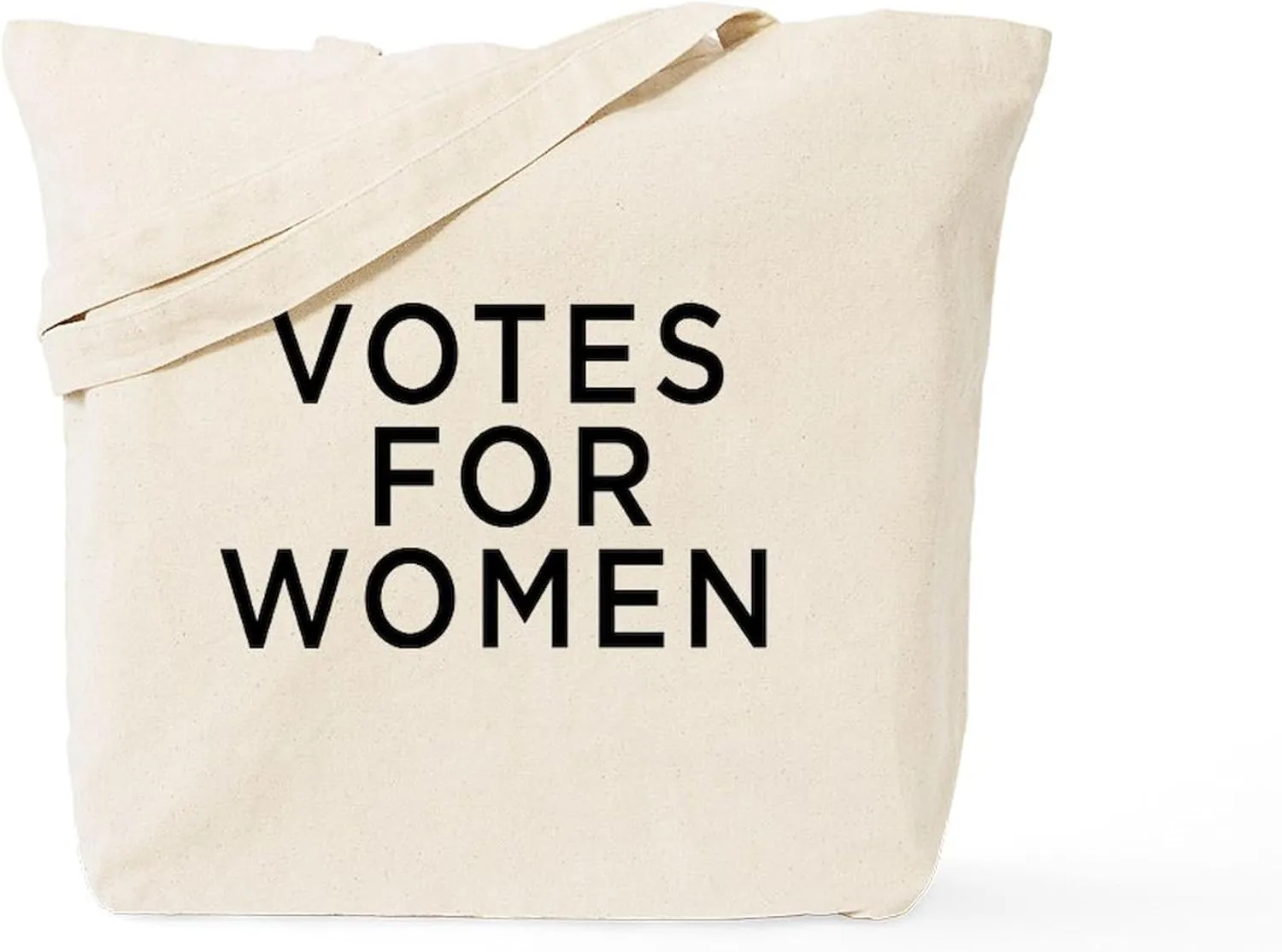 CafePress Votes For Women Tote Bag Reusable Natural Beige Canvas Shopping Bag
