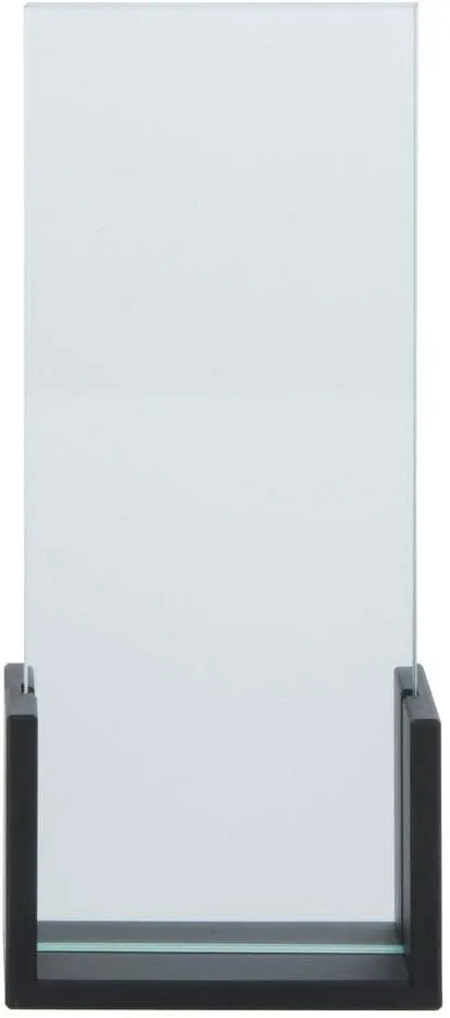 Cal-Mil 1510-411 Black Plastic Sign Holders with"U" Shaped Base 4 1/4"L x 2 3/16"W x 11"H
