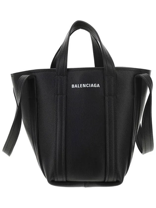 Calfskin Shoulder Black Reduced cost Voice-activated Balenciaga XS Everyday Bag Tote Grained