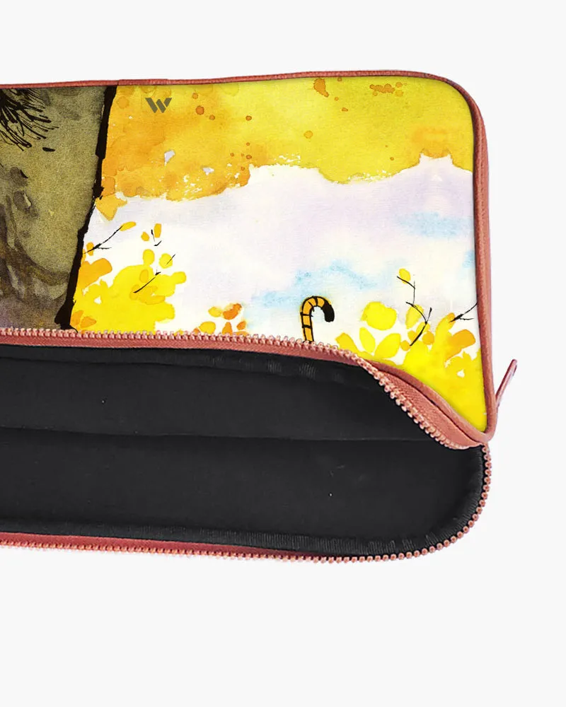Calvin Hobbes Idyllic Life MacBook / Laptop-Sleeve