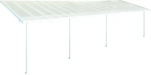 Canopia 10x60 Feria Steel Patio Cover Kit - White (HG9360)