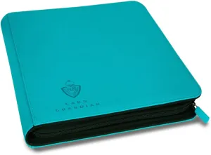 Card Guardian - 12 Pocket Premium Binder with Zipper for 480 Cards Trading Card Games TCG (Teal)