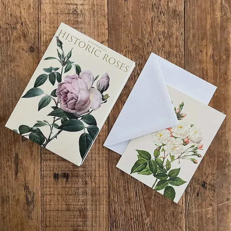 Cardfolder - Historic Roses - Set 8